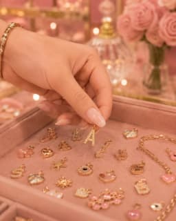 Charm lettre personnalise 1
