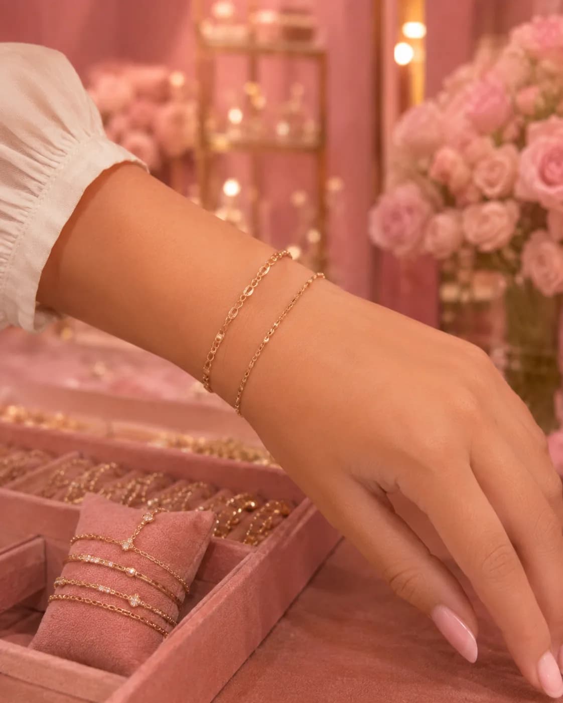Bracelet bijou permanent